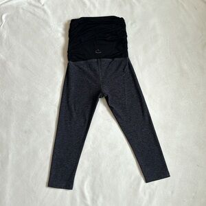 Beyond The Bump Beyond Yoga "Love The Bump" Maternity Capri Leggings